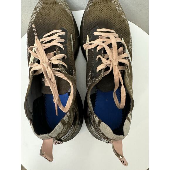 Brooks‎ Levitate 4 Shoes Women's 10.5 Green Pink Athletic Running Sneaker Flawed - Picture 6 of 8